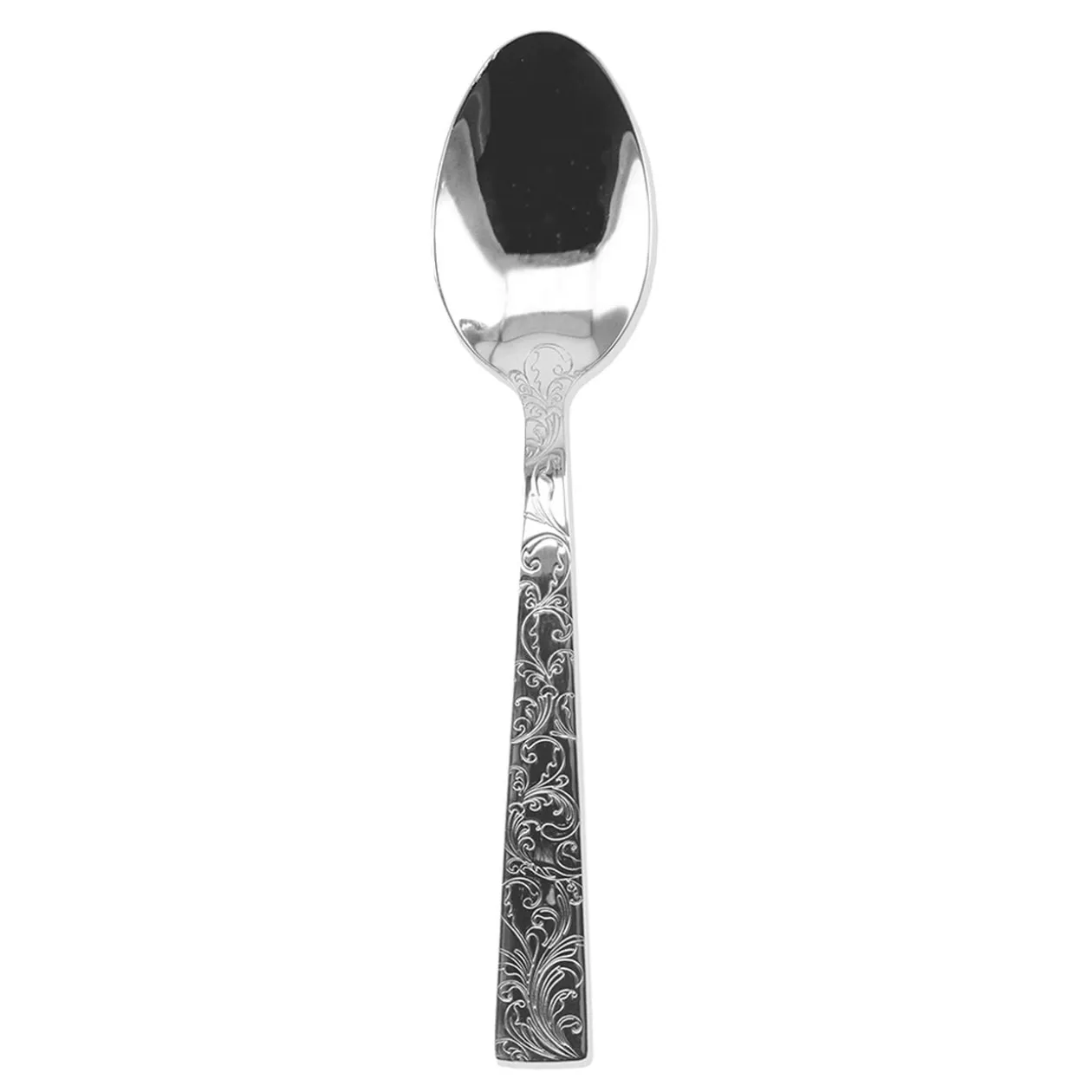 Cuillère inox design arabesque