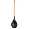 Cuillère à servir en silicone avec manche en bois L.31cm