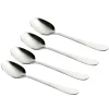 Cuillère à soupe en acier x4