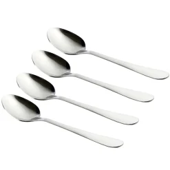 Cuillère à soupe en acier x4