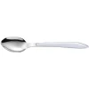 Cuillère à soupe inox gamme Drop manche éffilé blanc