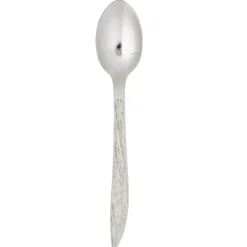 Cuillère à soupe L21cm acier manche marron