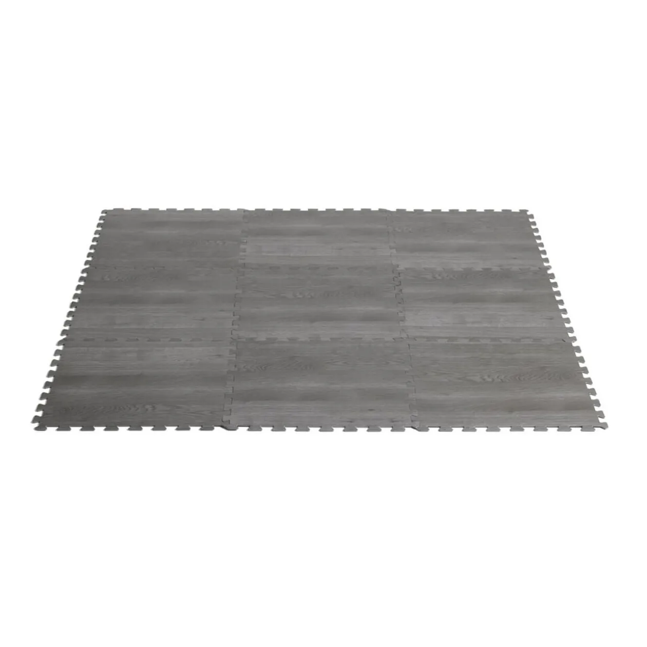 Dalle de protection piscine et spa x9 mousse parquet 50x50cm