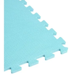 Dalle de protection piscine et spa mousse bleu turquoise 50x50cm x9 < Gifi Online