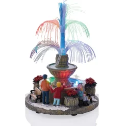 Déco de Noël fontaine lumineuse intérieur 4 LED < Gifi Clearance