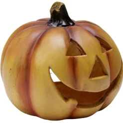 Déco Halloween citrouille souriante à poser orange < Gifi Hot