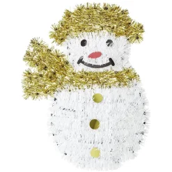 Décoration bonhomme de neige à poser H33cm < Gifi Clearance
