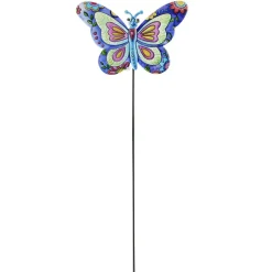 Décoration de jardin à planter pique en métal forme papillon H60cm < Gifi Best