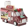 Décoration de Noël camion stand chocolat chaud résine 14,5x7xH11cm < Gifi Sale