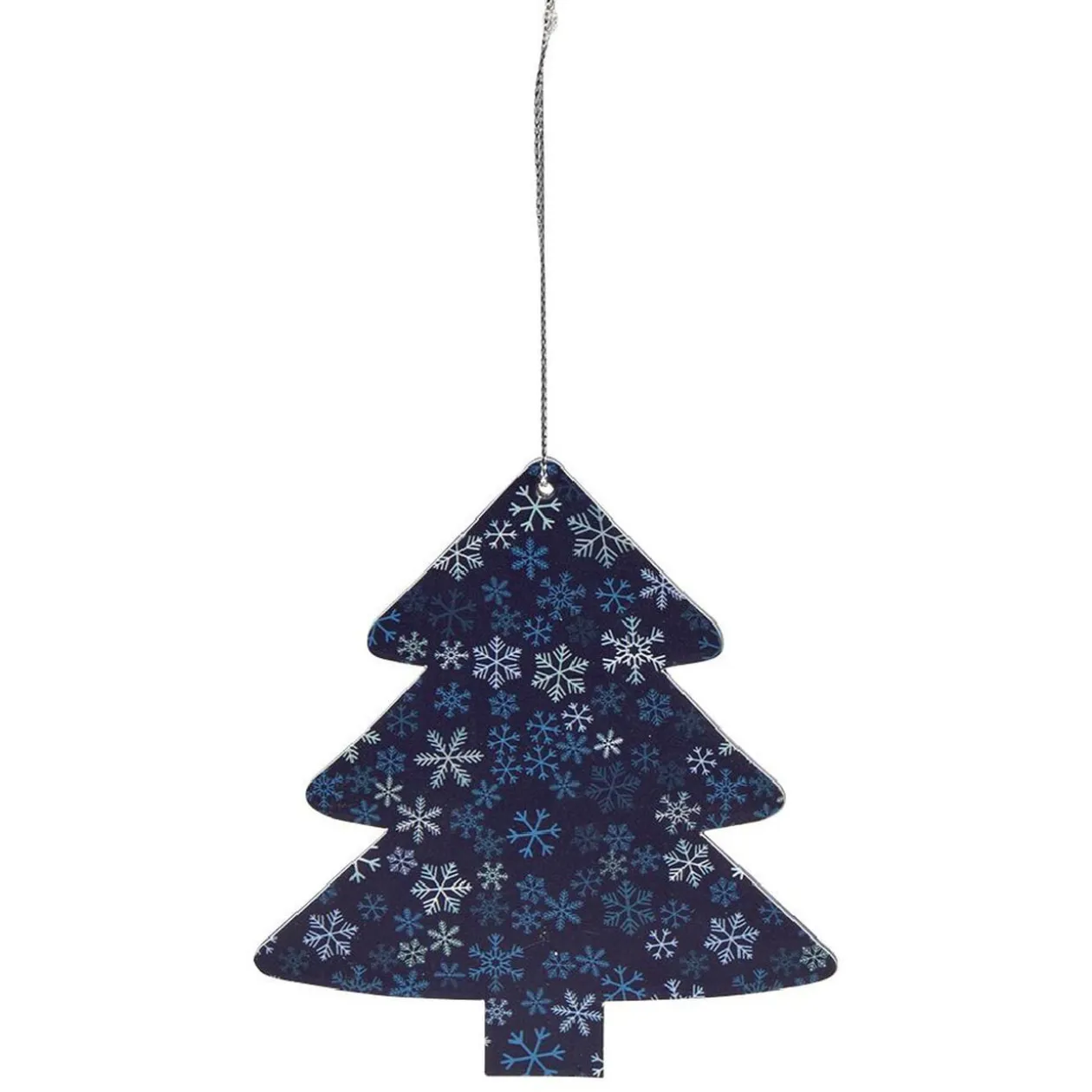 Décoration de Noël en bois à suspendre L10x10 cm