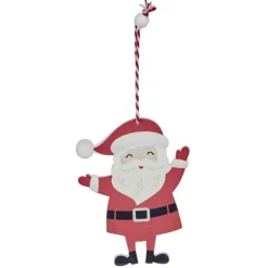 Décoration de Noël en bois à suspendre