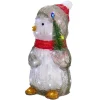 Décoration de Noël extérieure lumineuse pingouin LED blanc froid 20x20xH43cm < Gifi Online
