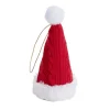 Décoration de Noël à suspendre bonnet rouge et blanc Ø6,5xH13cm (3 modèles) < Gifi Best