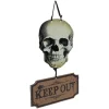 Décoration de porte Halloween tête de mort < Gifi Online