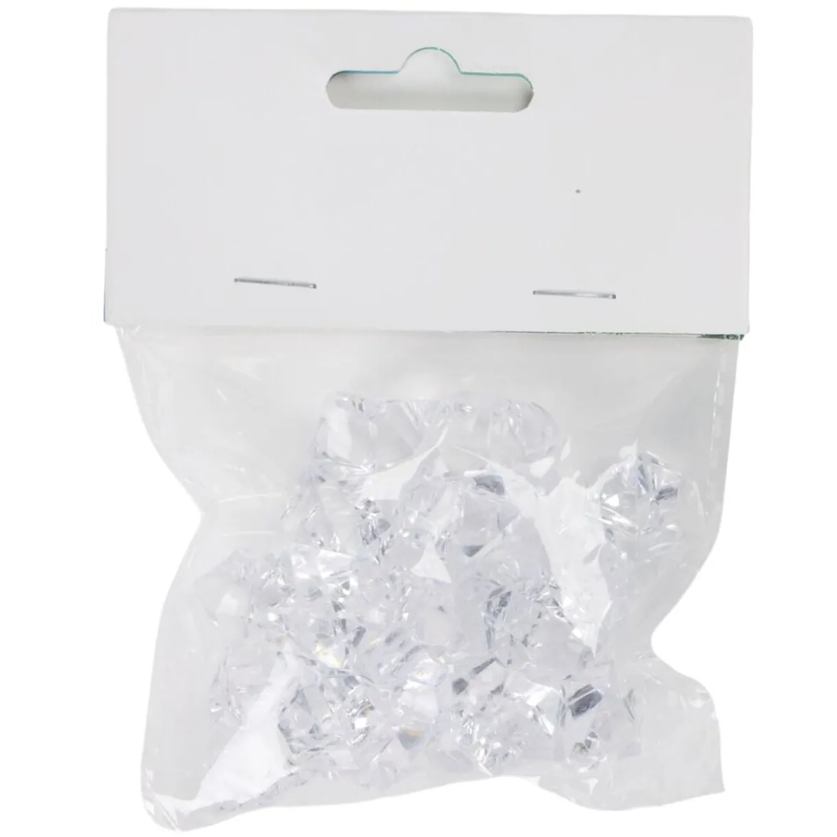 Décoration de table diamant 40g acrylique L2X2XH1,5 cm transparent < Gifi Online