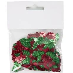 Décoration de table houx 20g PVC L2X2XH01 cm rouge et vert < Gifi Outlet