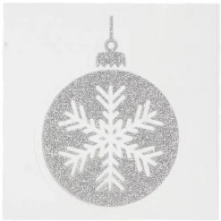 Décoration fenêtre et mur boule de Noël adhésive (6 modèles) < Gifi Hot