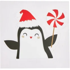 Décoration fenêtre et mur Noël adhésive personnage (3 modèles)