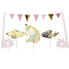 Décoration gâteau forme Licorne