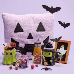 Décoration gâteau Halloween x5 bambou et papier nid d'abeille L13cm < Gifi Hot