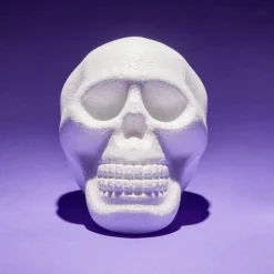 Décoration Halloween à personnaliser tête de mort ou citrouille - 2 modèles