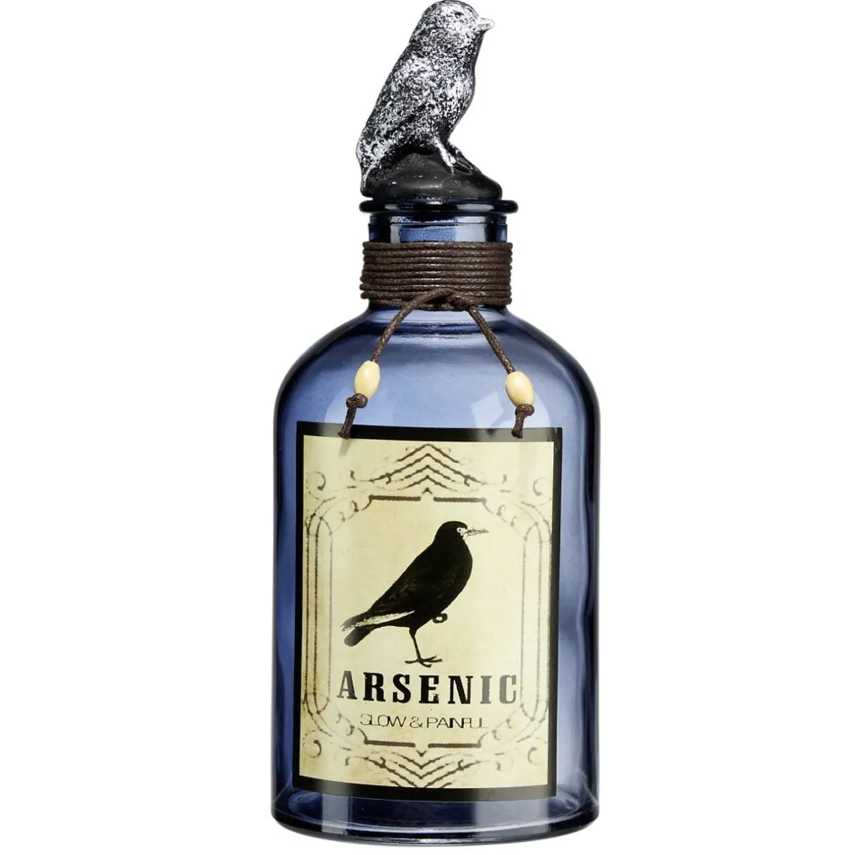 Décoration Halloween à poser bouteille poison en verre Ø8xH20cm (2 modèles) < Gifi New