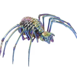 Décoration Halloween à poser Spirit araignée plastique iridescente 35x13xH20cm < Gifi Outlet