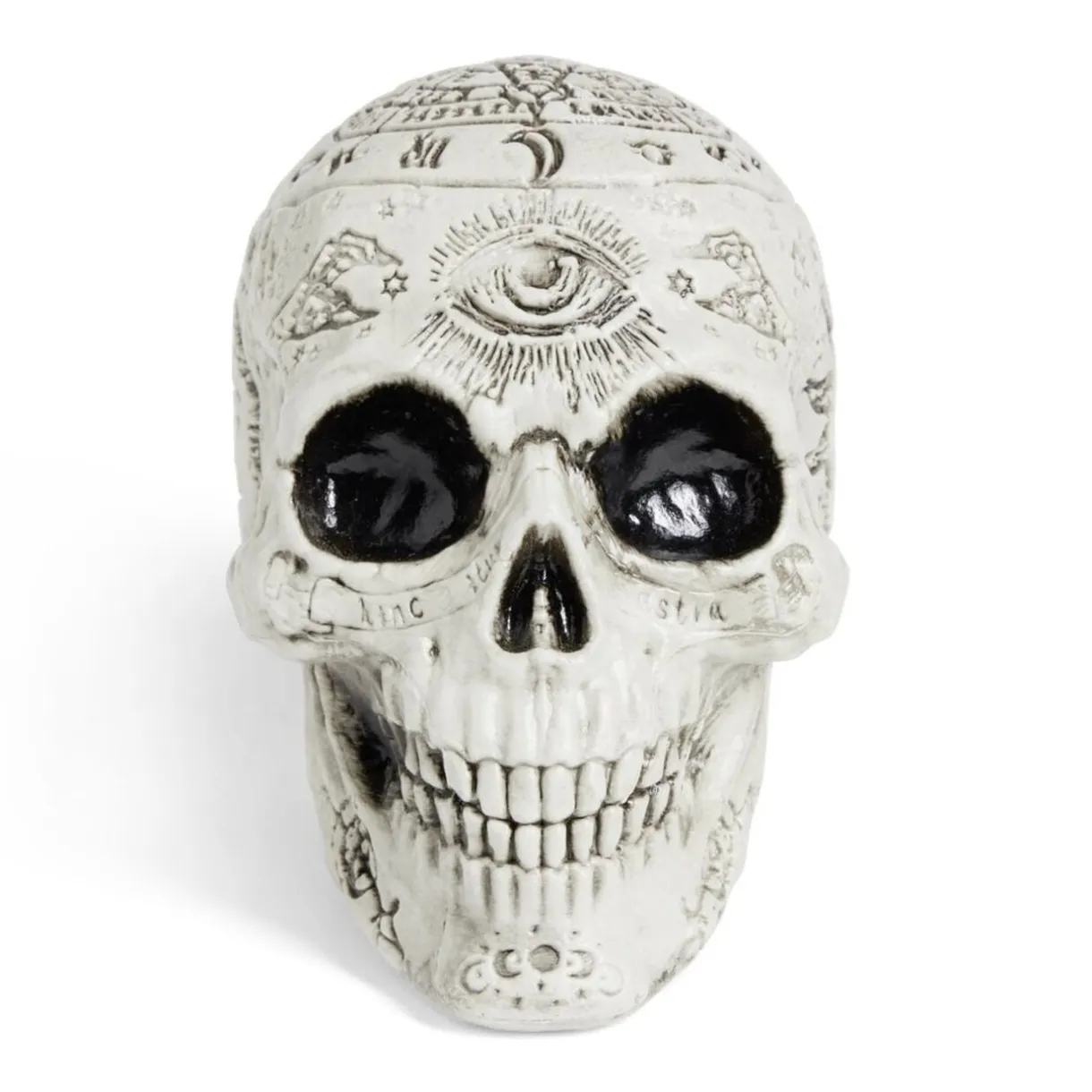 Décoration Halloween Spirit tête de mort à poser 15x11xH15cm < Gifi Online