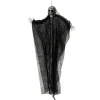 Décoration Halloween à suspendre fantôme squelette H66cm (2 modèles)