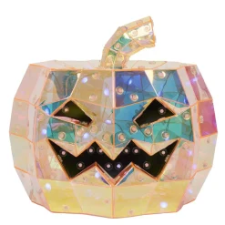 Décoration lumineuse Halloween LED USB tête de citrouille Ø20xH17cm < Gifi Clearance
