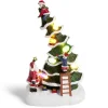 Décoration lumineuse sapin 6LED à piles H17cm < Gifi Hot
