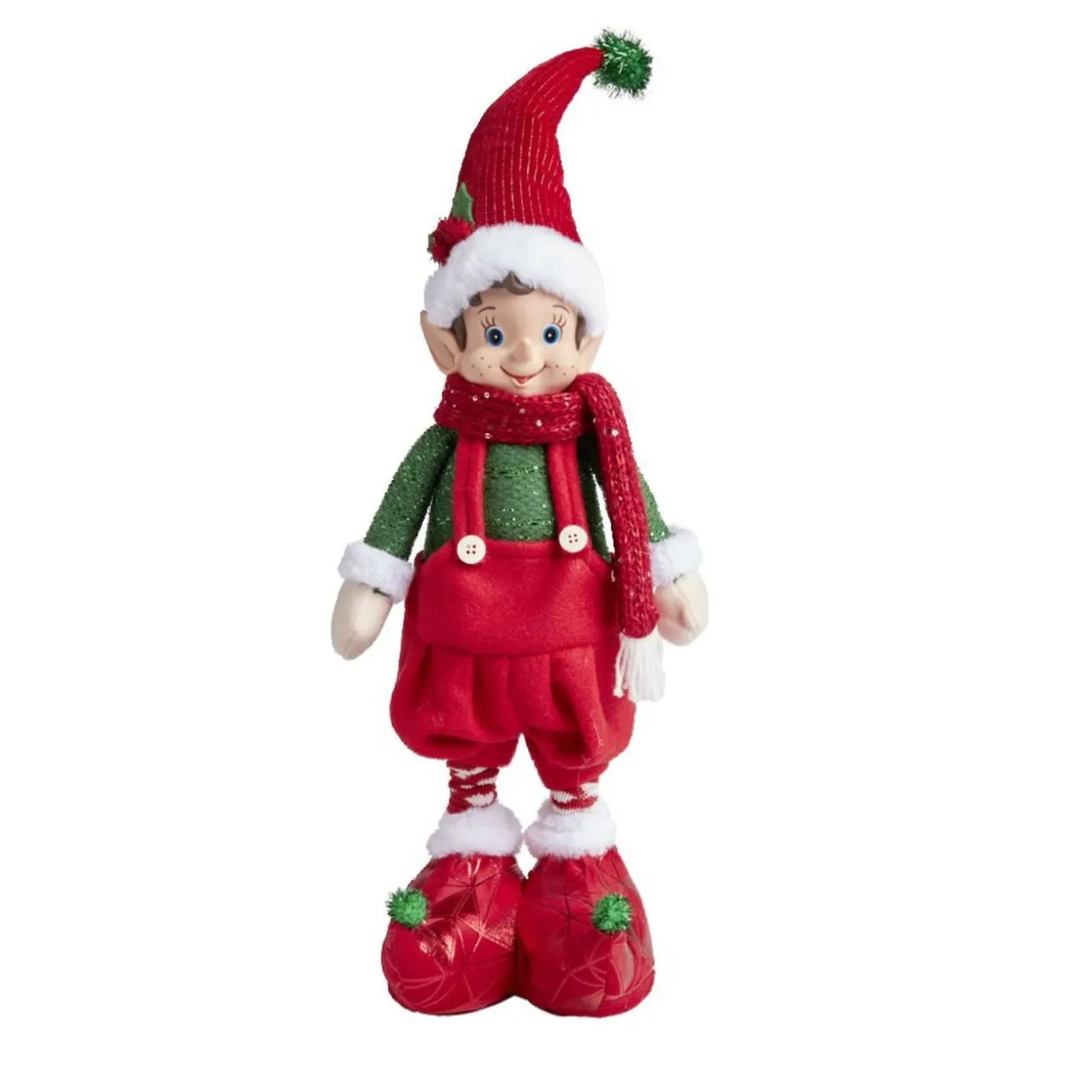 Décoration lutin farceur jambes extensibles H80cm
