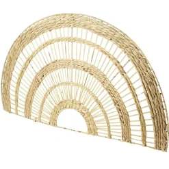 Décoration murale arc en jacinthe tressée L100xH58cm < Gifi Sale