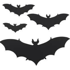 Décoration murale Halloween x30 chauve-souris papier noir < Gifi Clearance