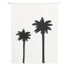 Décoration murale toile motif palmier coton beige et noir < Gifi Hot