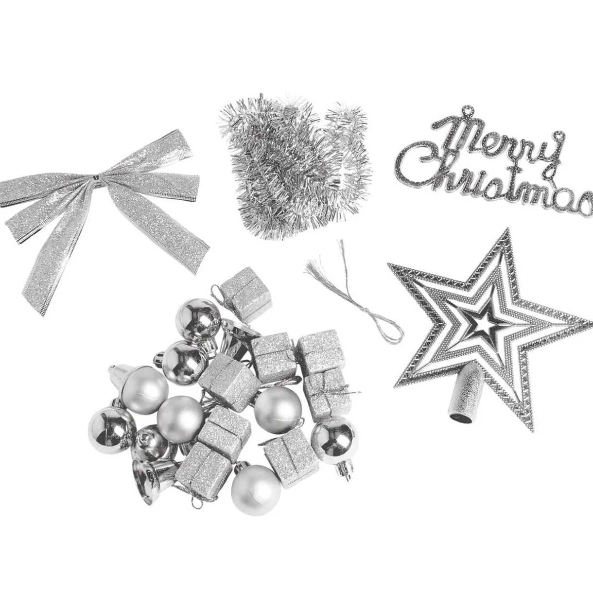 Décoration Noël paillette x24 (3 modèles) < Gifi