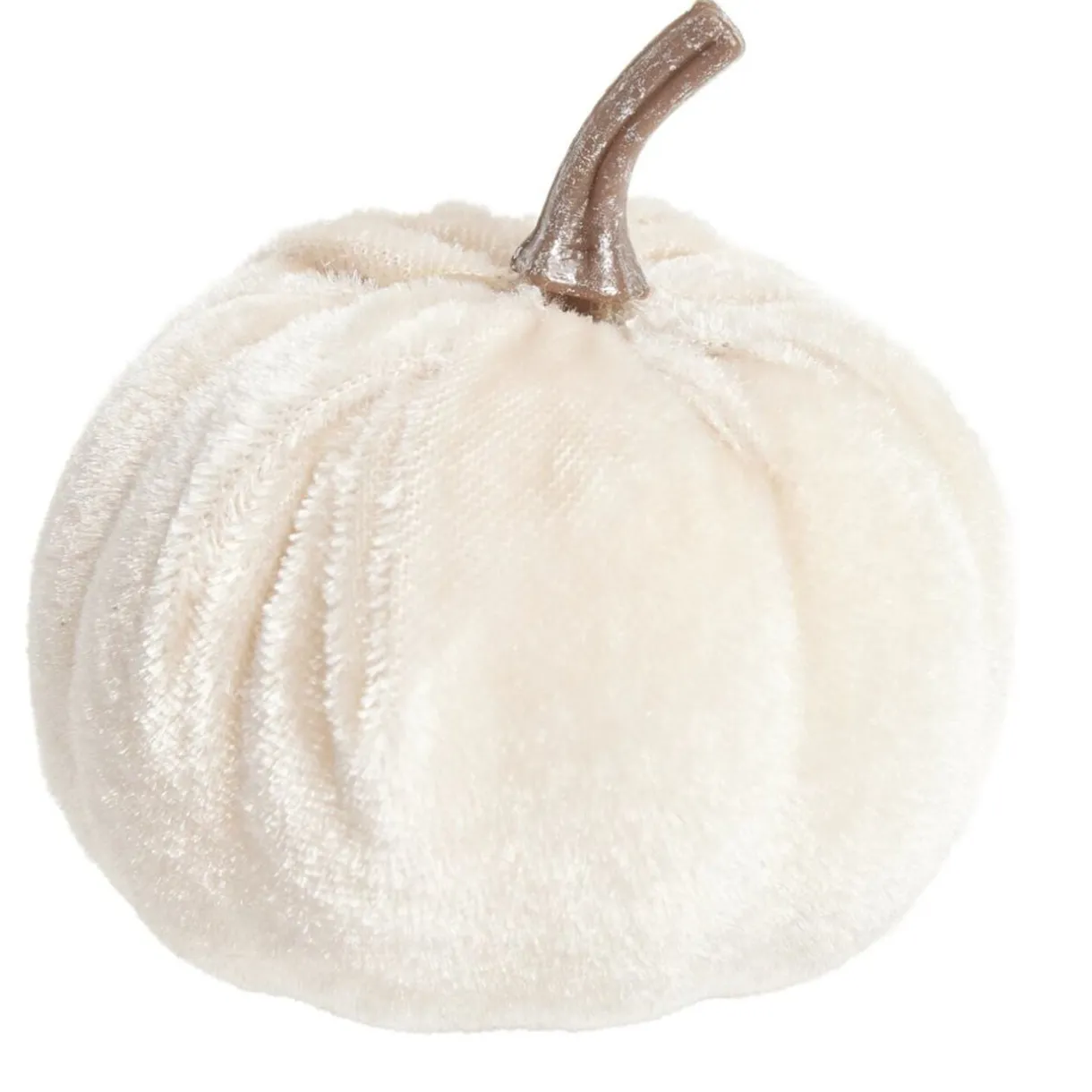 Décoration à poser forme citrouille velours 4 pièces Ø7,5xH6,5cm < Gifi Sale
