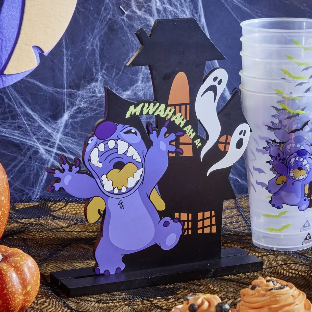 Décoration à poser Halloween Disney Stitch 19,5x4xH23cm