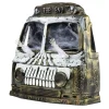 Décoration à poser Halloween voiture squelette son et lumière 34x12xH33cm < Gifi Online