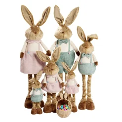 Décoration à poser lapin rétactable jambes extensibles H150cm (2 modèles) < Gifi Online