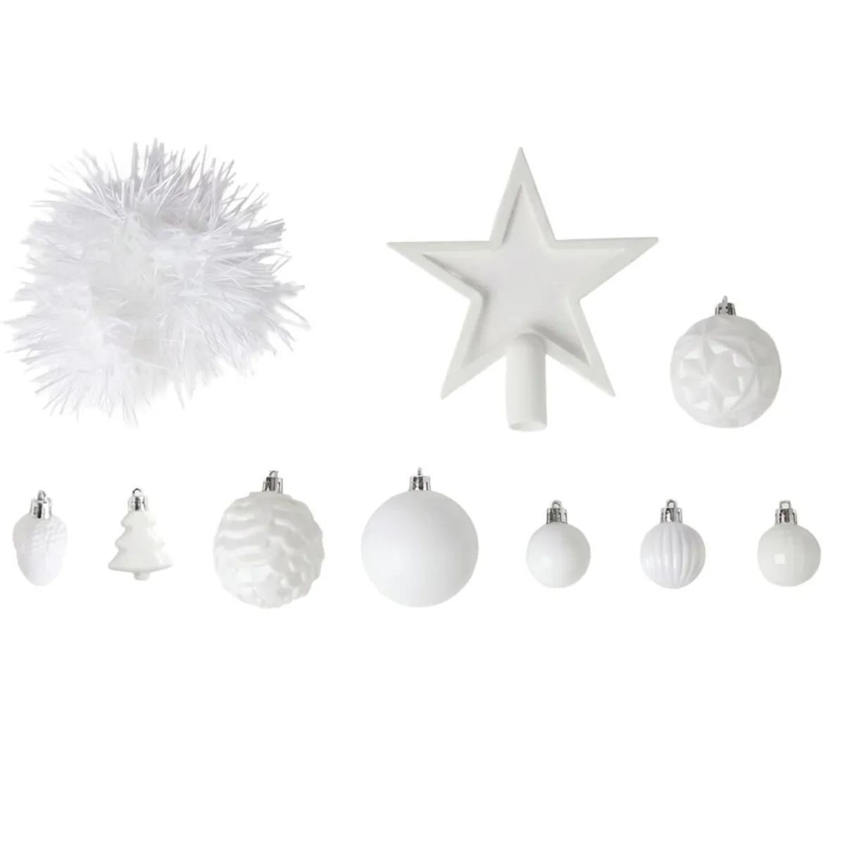 Décoration sapin de Noël assorties x40 (2 modèles) < Gifi New