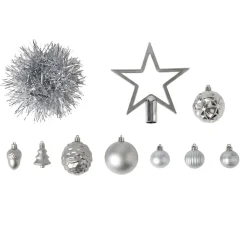 Décoration sapin de Noël assorties x40 (2 modèles) < Gifi New