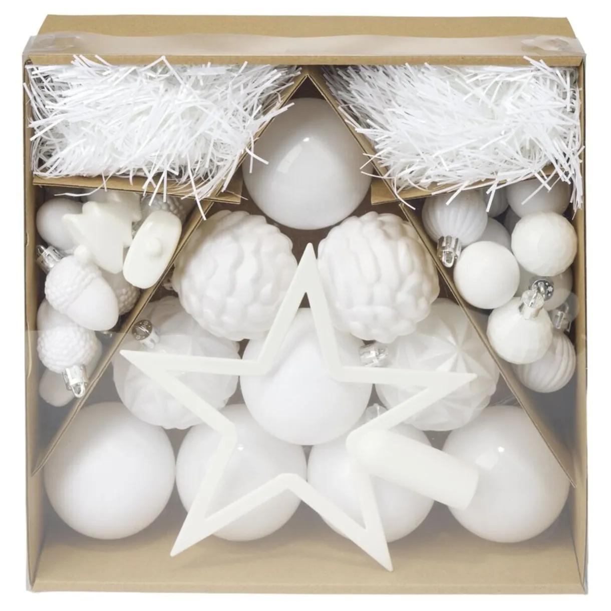 Décoration sapin de Noël assorties x40 (2 modèles) < Gifi New