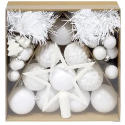 Décoration sapin de Noël blanc x40 < Gifi Sale