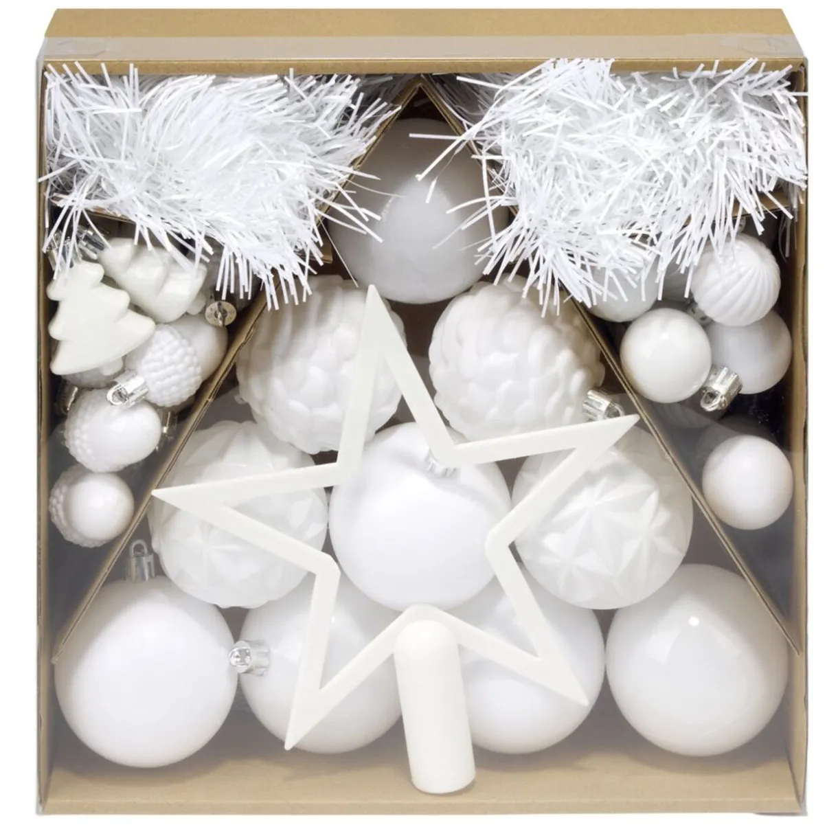 Décoration sapin de Noël blanc x40 < Gifi Sale