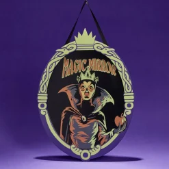 Décoration à suspendre Disney Maléfique miroir magique 23,5xh22cm