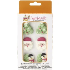 Décor sucré pour gâteau de Noël x6 < Gifi New