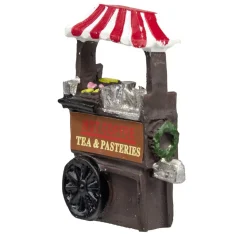 Décor village de Noël figurines scènes diverses H7cm (6 modèles)