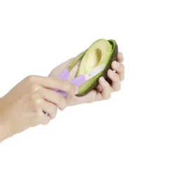 Découpe fruit avec 2 lames acier et 1 cuillère < Gifi Clearance