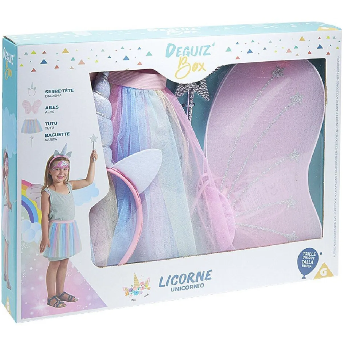 Deguiz'box déguisement fille licorne tutu - Taille unique < Gifi Clearance